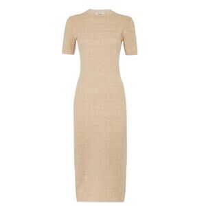 Fendi Reversible Sheath Dress - Tan